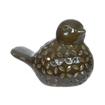 Kahverengi Dekoratif Kuş Biblosu